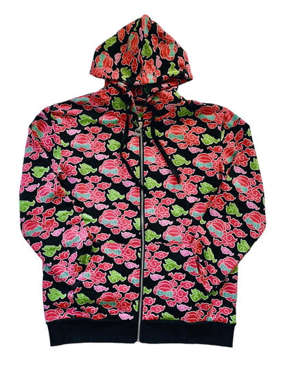 新运 - Auspicious Chiin Chilla Cloud Zip-Up Hoodie (Candy)